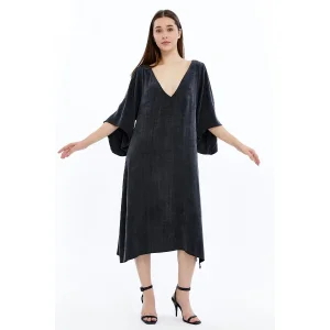 Aera Cupro Midi Dress