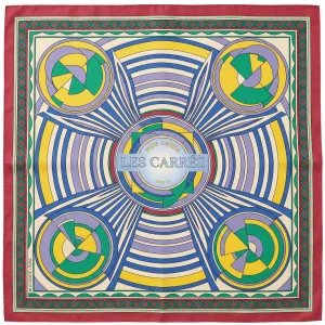 The Optical Symphony Silk Scarf