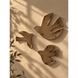 Wanderers Stoneware Wall Decor Set