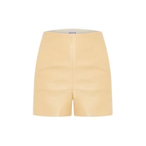 Bella Leather Shorts - 1