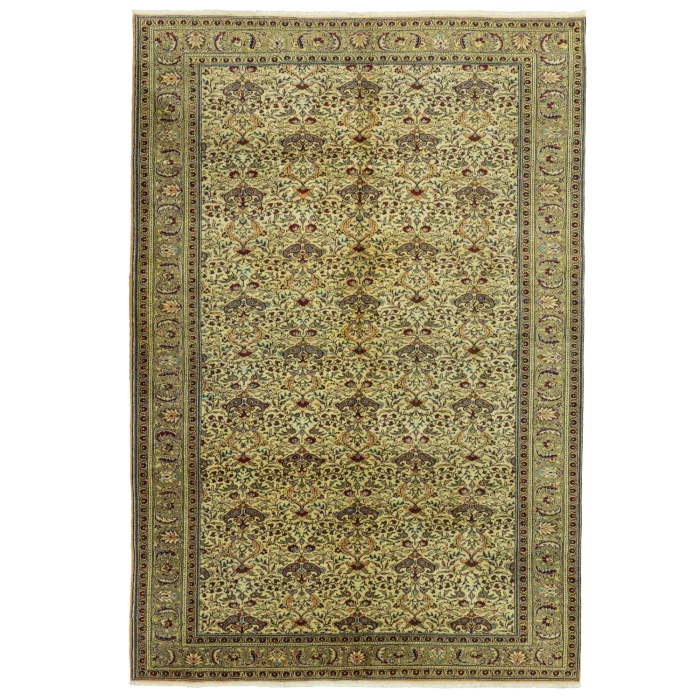 Nev Hand-Knotted Vintage Kayseri Rug 200x293 Cm - 1