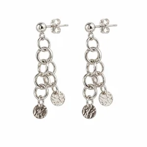 Silver Drops Earrings