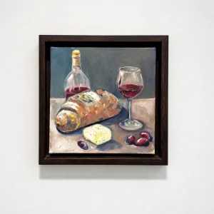 Wine And Dine Oil Painting