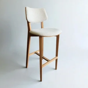 Belis Wooden Bar Stool