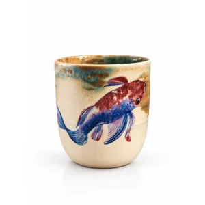 Koi Akane Porcelain Cup