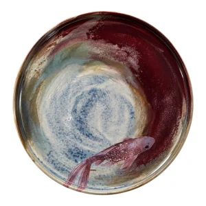 Koi Akane Series Porcelain Plate