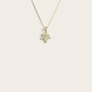 Lean 14k Rhodium Plated Necklace