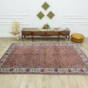 Mihra Decorative Red Kayseri Rug - 2