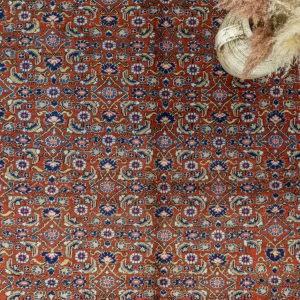 Mihra Decorative Red Kayseri Rug - 6