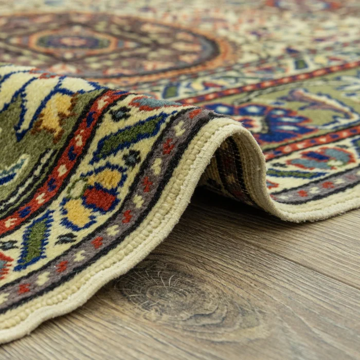 Rustically Designed Kayseri Hand-Knotted Rug - 6