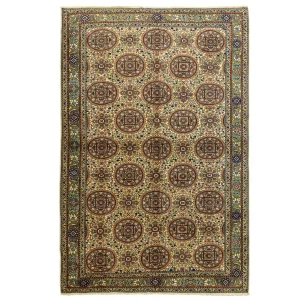 Rustically Designed Kayseri Hand-Knotted Rug - 1