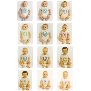 Bee Berry Kids Organik Gots Sertifkalı 12'li Unısex Bebek Body - 6