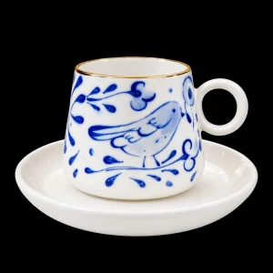 Handmade Porcelain Turkish Coffee Cup