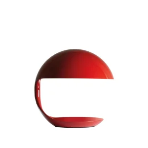 Cobra Red Table Lamp
