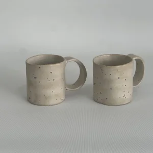 Handmade Ceramic Stoneware Mug Set of 2