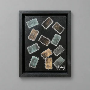 Mixed Media Charcoal and Oil Painting 1