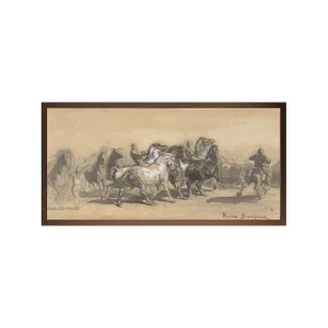 The Horse Fair Art Print