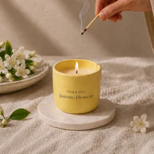 Jasmine Blossom Kokulu Beton Mum
