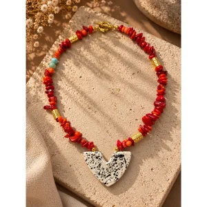 Calypso Coral Necklace