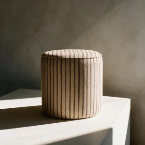 Oat Stripe Puf
