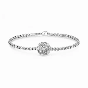 Taurus Chain Silver Bracelet