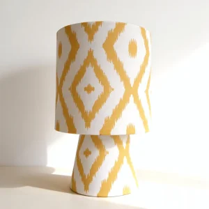 Soleil Mustard Patterned Kids Lampshade
