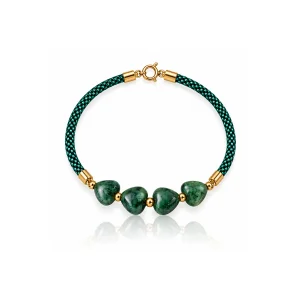 Minimal Aventurine Natural Stone Bracelet