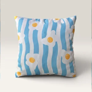 Eggy Stripe Cushion Cover
