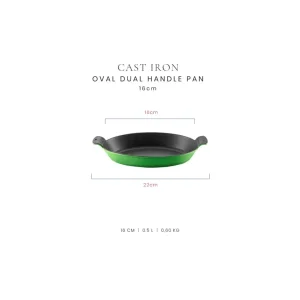 Foret Koleksiyonu Döküm Oval Sahan - 3
