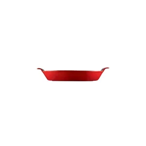 L'amour Cast Iron Oval Dual Handle Pan - 1