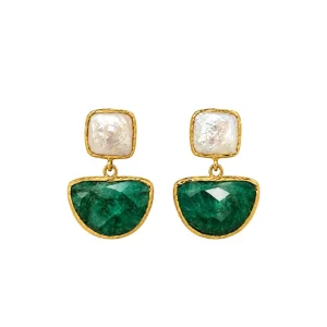 Perla Emerald Küpe