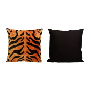 Ikat Silk Velvet Cushion - 2