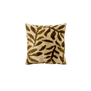 Silk Velvet Ikat Cushion - 1