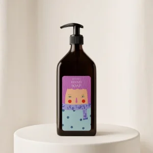 Pixie Amber Rose Liquid Soap Bottle