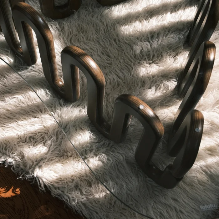 Dali Wooden & Glass Coffee Table - 9