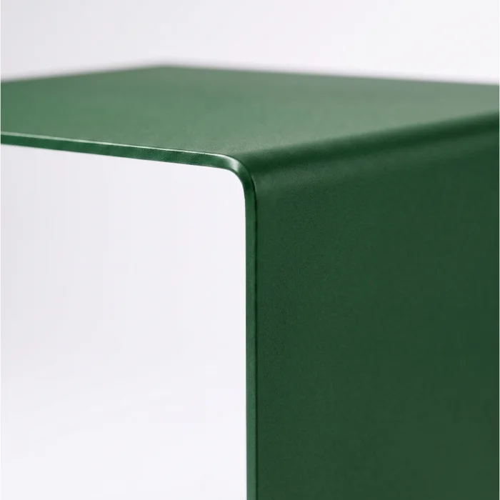 Clyde Metal Side Table Dark Green - 4