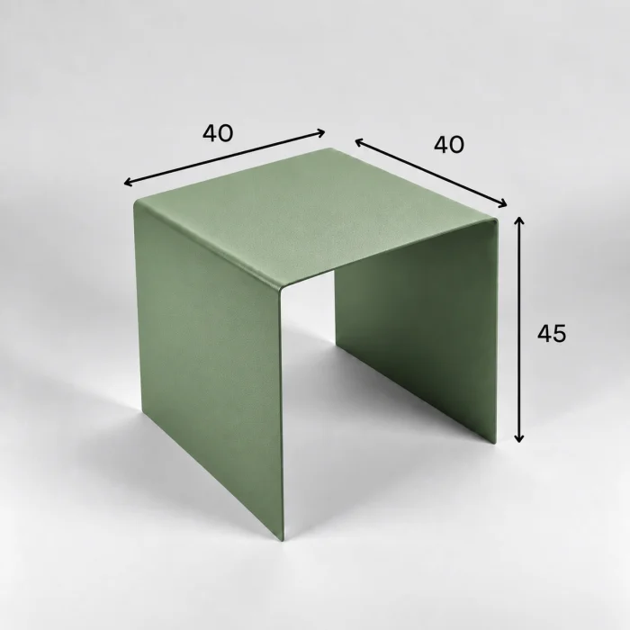 Eksen One Metal Side Table - 5