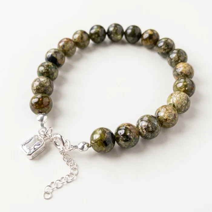Gai Handmade Diopside Stone Bracelet - 2
