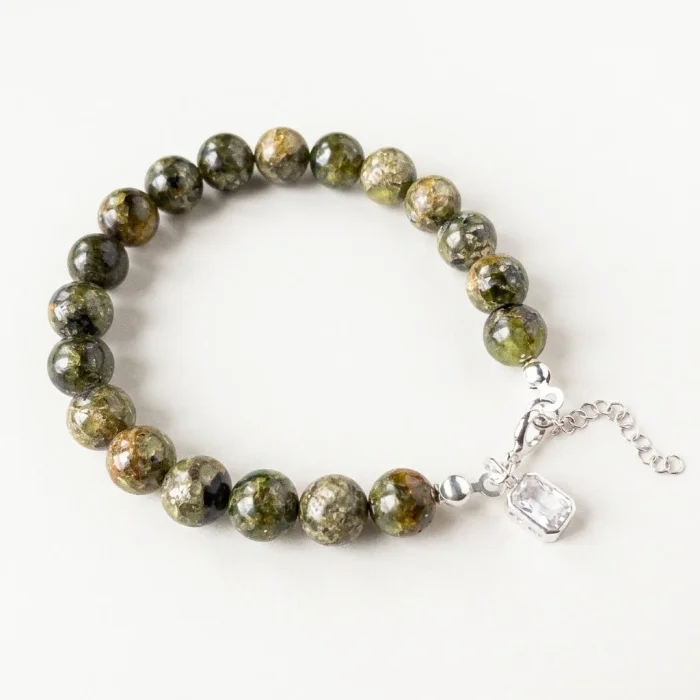 Gai Handmade Diopside Stone Bracelet - 3