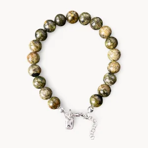 Gai Handmade Diopside Stone Bracelet - 1