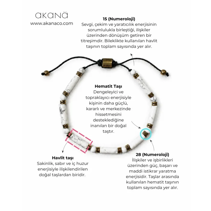 Cälm Natural Stone Bracelet - 2