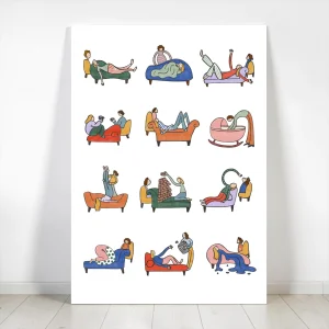 Various States of Psychoanalysis Art Print