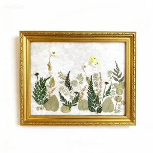 Garden of Eden Botanical Pressed Flower Table
