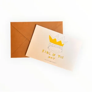 King Of The Day Birthday Card Set