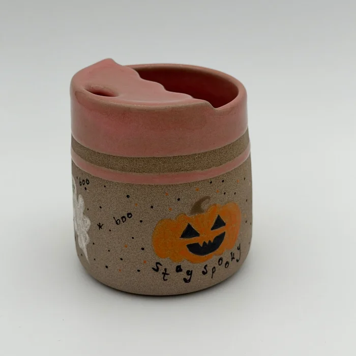 Halloween Stoneware Sipper Kupa - 3