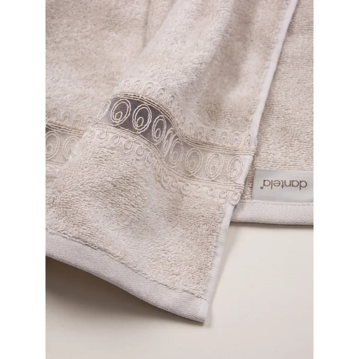 Elise 3-Piece Guipure Bath Towel Set - 3