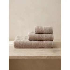 Elise 3-Piece Guipure Bath Towel Set - 1