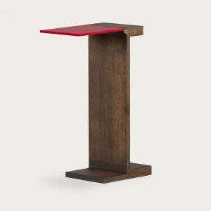 Jo C Ruby Red Side Table - 2