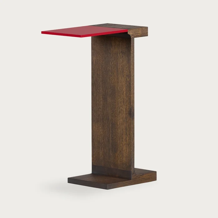 Jo C Ruby Red Side Table - 2