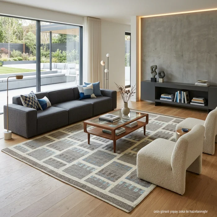 Cliff Modern Hand-Knotted Wool Rug 246x319 cm - 3